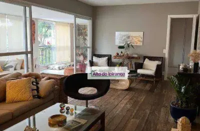 Apartamento com 4 dormitórios à venda, 168 m² por r$ 2.300.000,00 - alto do ipiranga - são paulo/sp