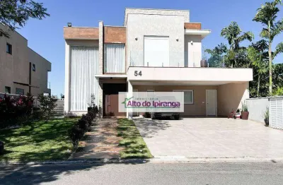 Sobrado com 4 dormitórios à venda, 390 m² por r$ 4.500.000,00 - bosque do vianna - cotia/sp