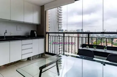 Apartamento com 1 dormitório à venda, 36 m² por r$ 649.000,00 - brooklin - são paulo/sp