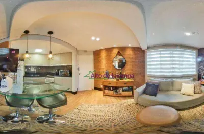 Flat com 1 dormitório à venda, 47 m² por r$ 650.000,00 - vila nova conceição - são paulo/sp