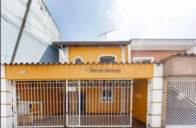 Sobrado com 3 dormitórios à venda, 232 m² por r$ 890.000,00 - ipiranga - são paulo/sp