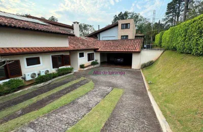 Sobrado com 7 dormitórios à venda, 500 m² por r$ 4.500.000,00 - condominio estância parque de atibaia - atibaia/sp