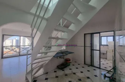 Cobertura com 2 dormitórios à venda, 108 m² por r$ 950.000,00 - vila gumercindo - são paulo/sp