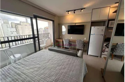 Studio com 1 dormitório, 27 m² - venda por r$ 530.000,00 ou aluguel por r$ 4.055,00/mês - vila mariana - são paulo/sp