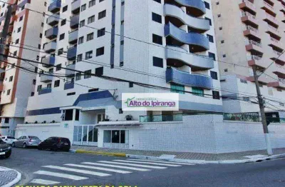 Apartamento com 2 dormitórios à venda, 80 m² por r$ 495.000,00 - ocian - praia grande/sp