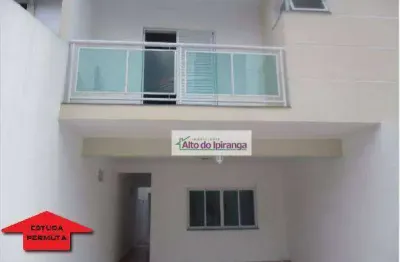 Sobrado com 3 dormitórios à venda, 210 m² - vila santo estéfano - são paulo/sp