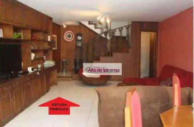 Sobrado com 4 dormitórios à venda, 273 m² por r$ 1.800.000,00 - mirandópolis - são paulo/sp