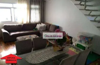 Sobrado com 3 dormitórios à venda, 153 m² por r$ 1.200.000,00 - vila gumercindo - são paulo/sp