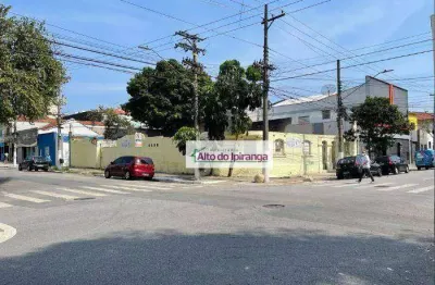 Terreno, 459 m² - venda por r$ 2.650.000,00 ou aluguel por r$ 25.000,00/mês - ipiranga - são paulo/sp
