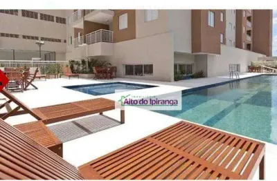 Apartamento com 2 dormitórios à venda, 50 m²- vila das mercês - são paulo/sp