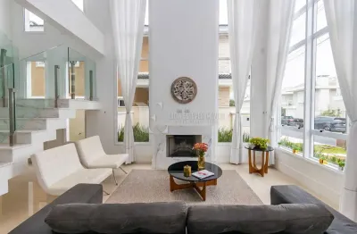 Casa em condomínio fechado com 4 quartos à venda na rua josé tomasi, 142, santa felicidade, curitiba, 346 m2 por r$ 2.700.000