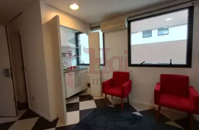 Sala comercial e 2 banheiros à venda, 55 m²  - 1 vaga - perdizes/pacaembu