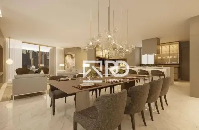 Apartamento com 3 dormitórios à venda, 244 m² por r$ 5.500.000,00 - água verde - curitiba/pr