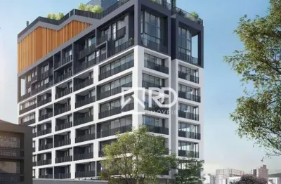 Vaz batel - apartamento com 1 dormitório 54 m² com vaga