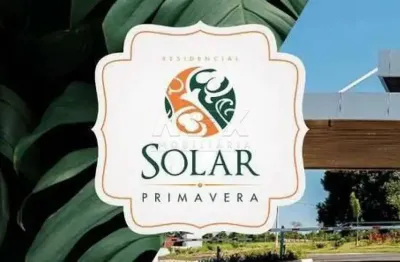 Terreno à venda no residencial solar primavera, piratininga , 403 m2 por r$ 189.000