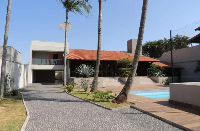 Casa em condomínio fechado com 5 quartos para alugar na avenida getúlio vargas, samambaia parque residencial, bauru, 540 m2 por r$ 10.000