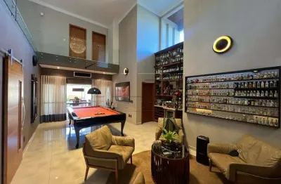 Casa em condomínio fechado com 4 quartos para alugar na avenida irineu bastos, residencial lago sul, bauru, 435 m2 por r$ 13.000