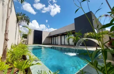 Casa em condomínio fechado com 3 quartos para alugar na avenida irineu bastos, residencial lago sul, bauru, 390 m2 por r$ 35.000