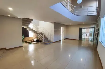 Casa em condomínio fechado com 3 quartos para alugar na avenida affonso josé aiello, residencial villaggio ii, bauru, 317 m2 por r$ 9.900