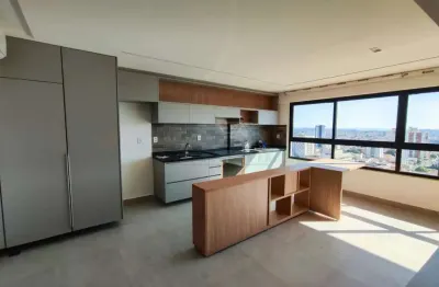 Apartamento com 1 quarto para alugar na rua araújo leite, vila santa tereza, bauru, 46 m2 por r$ 3.000