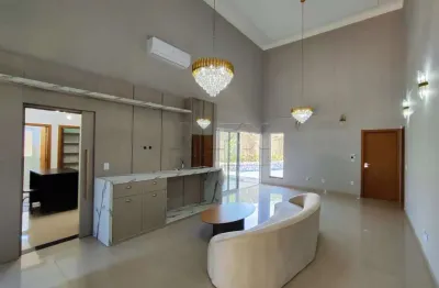 Casa em condomínio fechado com 3 quartos para alugar na avenida irineu bastos, residencial lago sul, bauru, 267 m2 por r$ 15.000