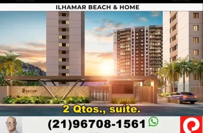 Ilhamar beach &amp; home  - ilha pura - 10 minutos da praia. riva  2 e 3 quartos com suíte e vaga..