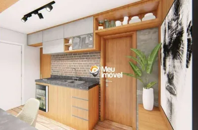 Apartamento com 2 dormitórios à venda, 39 m² por r$ 299.000 - jardim maristela - são paulo/sp