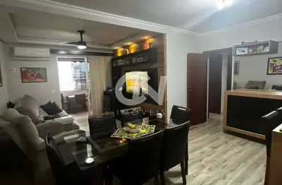 Apartamento com 1 suíte + 2 dormitórios, sacada com churrasqueira, no anita garibaldi