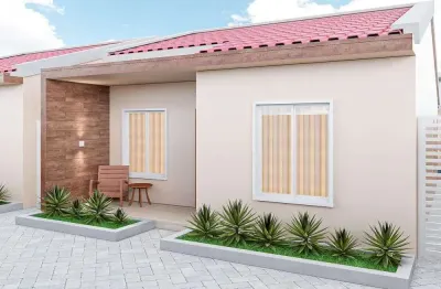 Casa com 2 dormitórios à venda, 61 m² por r$ 220.000,00 - cidade balneária novo mundo i - conde/pb