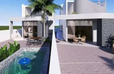 Casa com 2 dormitórios à venda, 80 m² por r$ 299.000,00 - carapibus - conde/pb