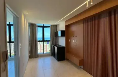 Flat com 1 dormitório à venda, 45 m² por r$ 600.000,00 - miramar - joão pessoa/pb