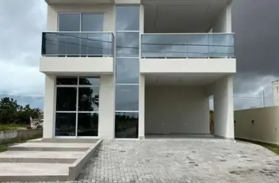 Casa com 4 dormitórios à venda, 195 m² por r$ 850.000 - jacumã - conde/pb