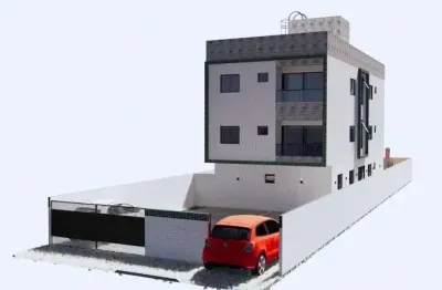 Apartamento com 2 dormitórios à venda por r$ 180.000 - mangabeira iv - joão pessoa/pb