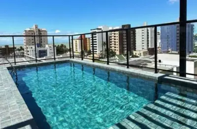 Flat com 1 dormitório à venda, 24 m² por r$ 295.000,00 - intermares - cabedelo/pb