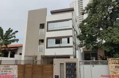 Cobertura com 2 dormitórios à venda, 50 m² por r$ 450.000,00 - altiplano cabo branco - joão pessoa/pb