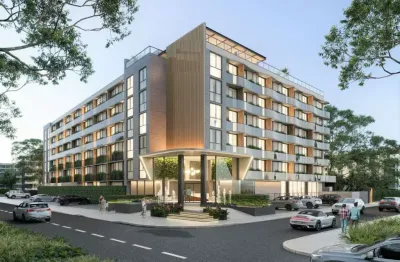 Flat com 1 dormitório à venda, 17 m² por r$ 380.000,00 - cabo branco - joão pessoa/pb