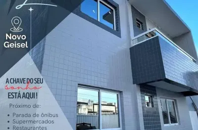 Apartamento com 2 dormitórios à venda por r$ 175.000 - novo geisel - joão pessoa/pb