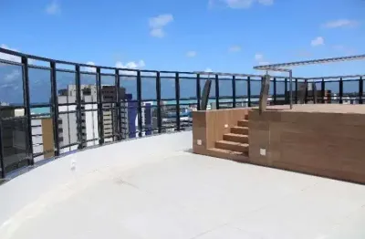 Cobertura com 3 dormitórios à venda, 483 m² por r$ 2.450.000 - tambaú - joão pessoa/pb