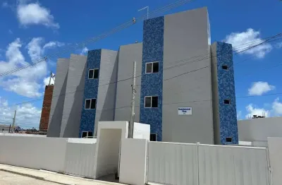 Apartamento com 2 dormitórios à venda por r$ 170.000 - paratibe - joão pessoa/pb