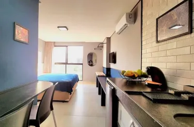 Flat com 1 dormitório à venda, 22 m² por r$ 320.000 - intermares - cabedelo/pb
