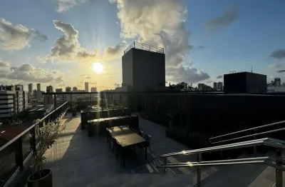 Flat com 1 dormitório à venda, 29 m² por r$ 570.000,00 - jardim oceania - joão pessoa/pb