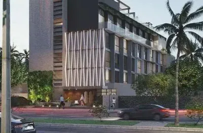 Flat com 1 dormitório à venda, 28 m² por r$ 460.000,00 - jardim oceania - joão pessoa/pb