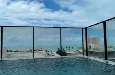 Apartamento com 1 dormitório à venda, 22 m² por r$ 480.000,00 - jardim oceania - joão pessoa/pb