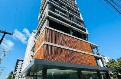 Flat com 1 dormitório à venda, 30 m² por r$ 350.000,00 - manaíra - joão pessoa/pb