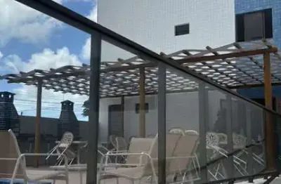Apartamento com 2 dormitórios à venda por r$ 162.000,00 - funcionários - joão pessoa/pb
