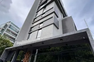 Flat com 1 dormitório à venda, 16 m² por r$ 380.000 - cabo branco - joão pessoa/pb