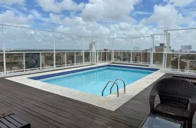 Apartamento com 3 dormitórios à venda, 125 m² por r$ 900.000,00 - miramar - joão pessoa/pb