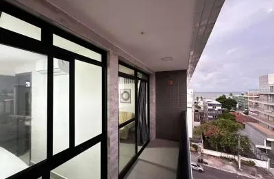 Apartamento com 1 dormitório à venda, 30 m² por r$ 450.000 - jardim oceania - joão pessoa/pb