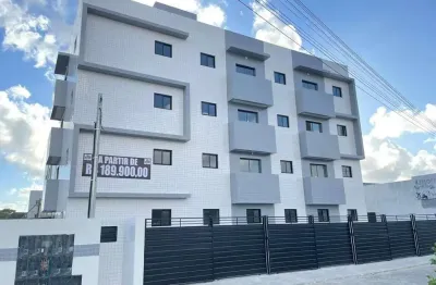 Apartamento com 2 dormitórios à venda, 36 m² por r$ 165.000 - gramame - joão pessoa/paraíba