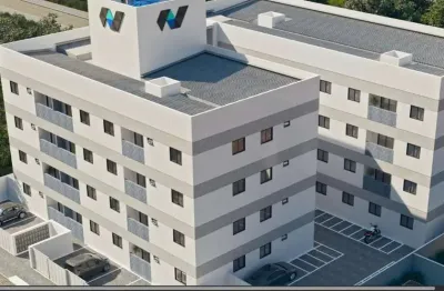 Apartamento com 2 dormitórios à venda, 46 m² por r$ 159.000 - gramame - joão pessoa/pb